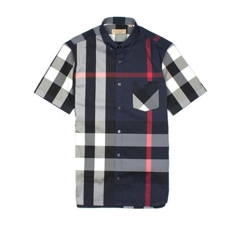 burberry dress shirt short sleeve|burberry short sleeve shirt vintage.